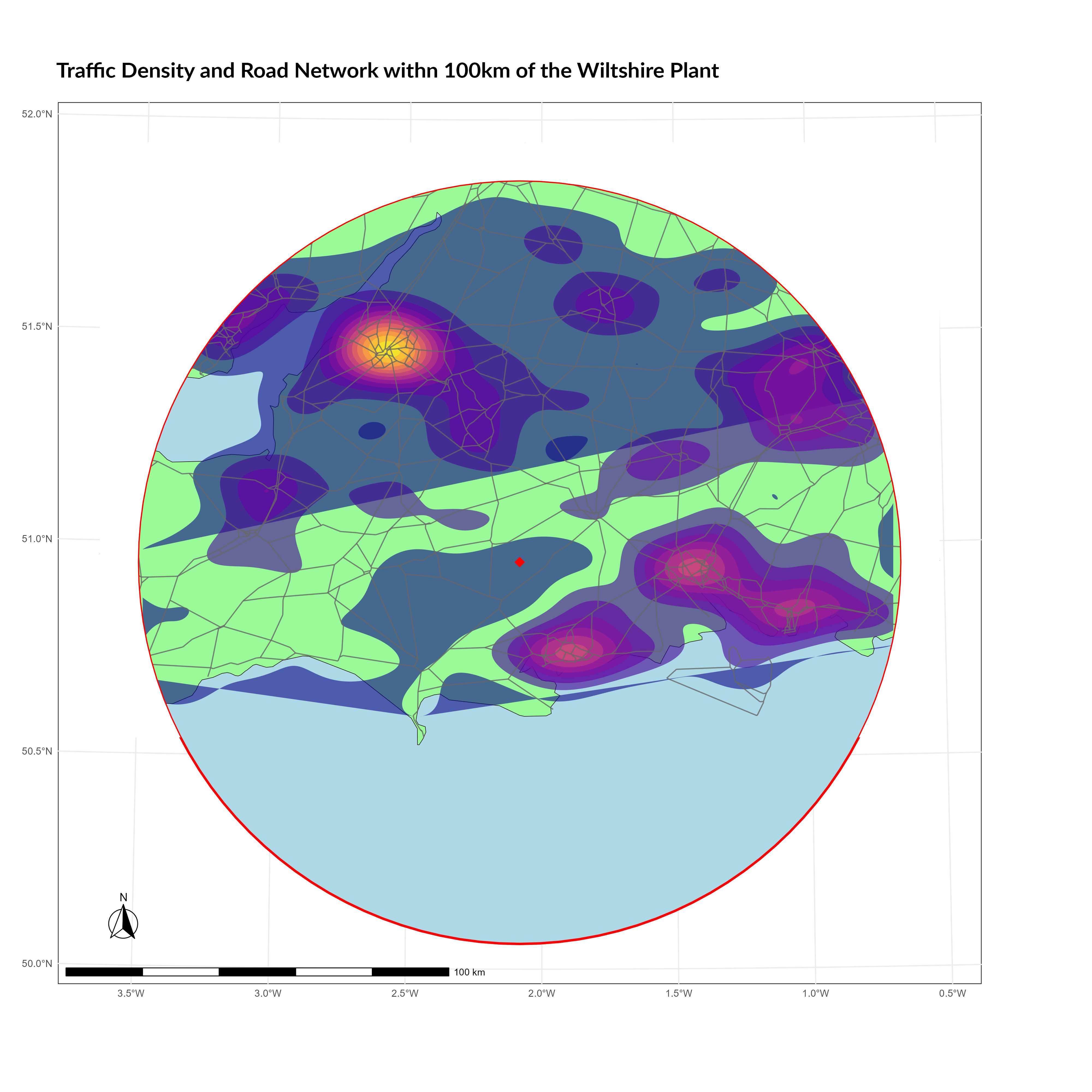 Traffic Density Map